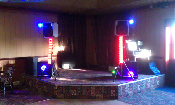Small DJ setup